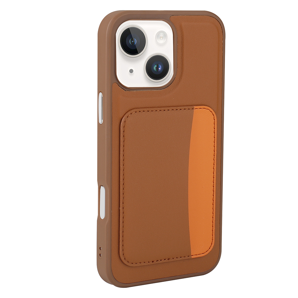 iPhone Uyumlu 13 Kılıf Kartlıklı Zore X-Kart Silikon Kapak