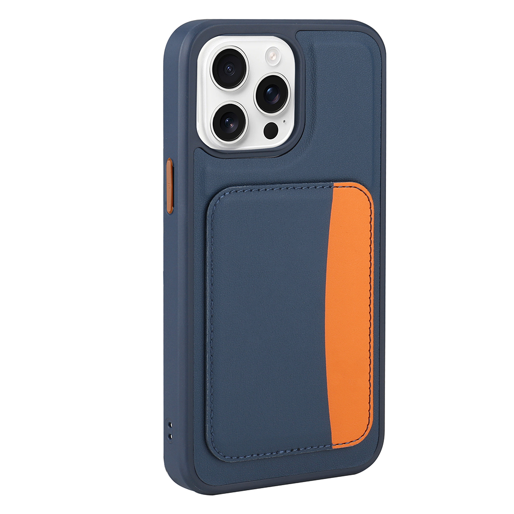 iPhone Uyumlu 16 Pro Kılıf Kartlıklı Zore X-Kart Silikon Kapak
