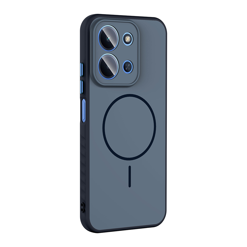 Xiaomi Uyumlu  Redmi 15C Kılıf M-safe Şarj Özellikli Zore Tea Kapak