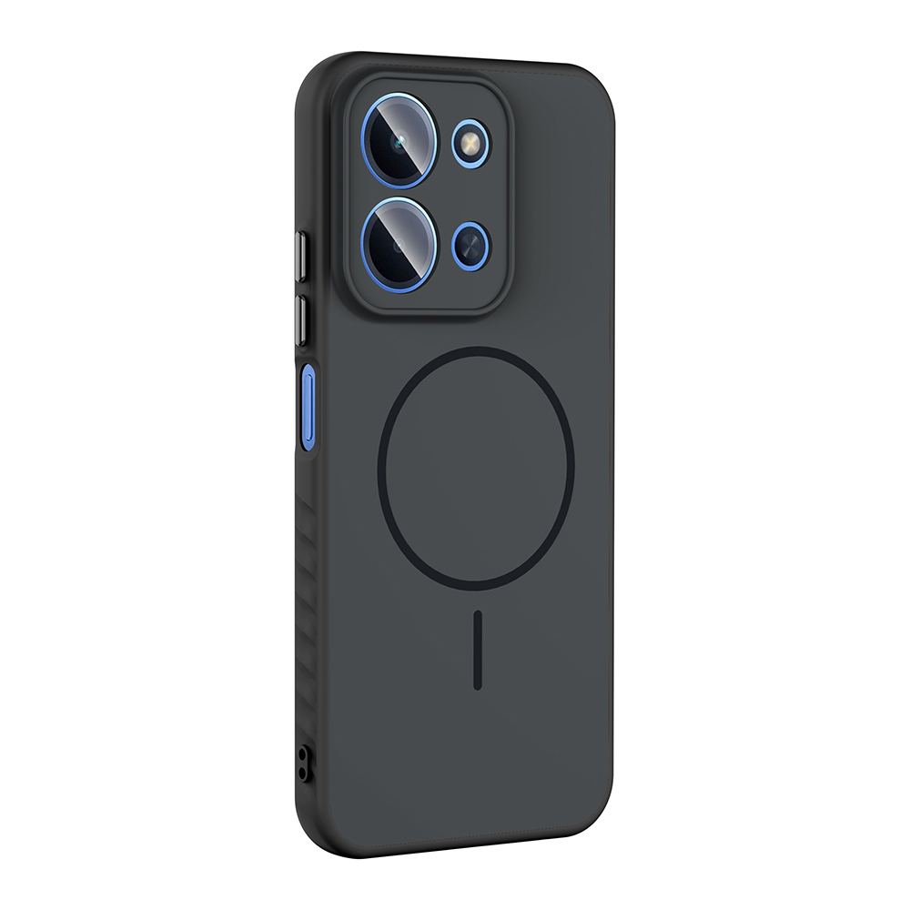 Xiaomi Uyumlu  Redmi 15C Kılıf M-safe Şarj Özellikli Zore Tea Kapak