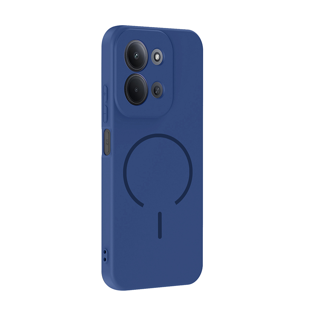 Xiaomi Uyumlu  Redmi 15C Kılıf M-safe Şarj Özellikli Zore Meta Kapak