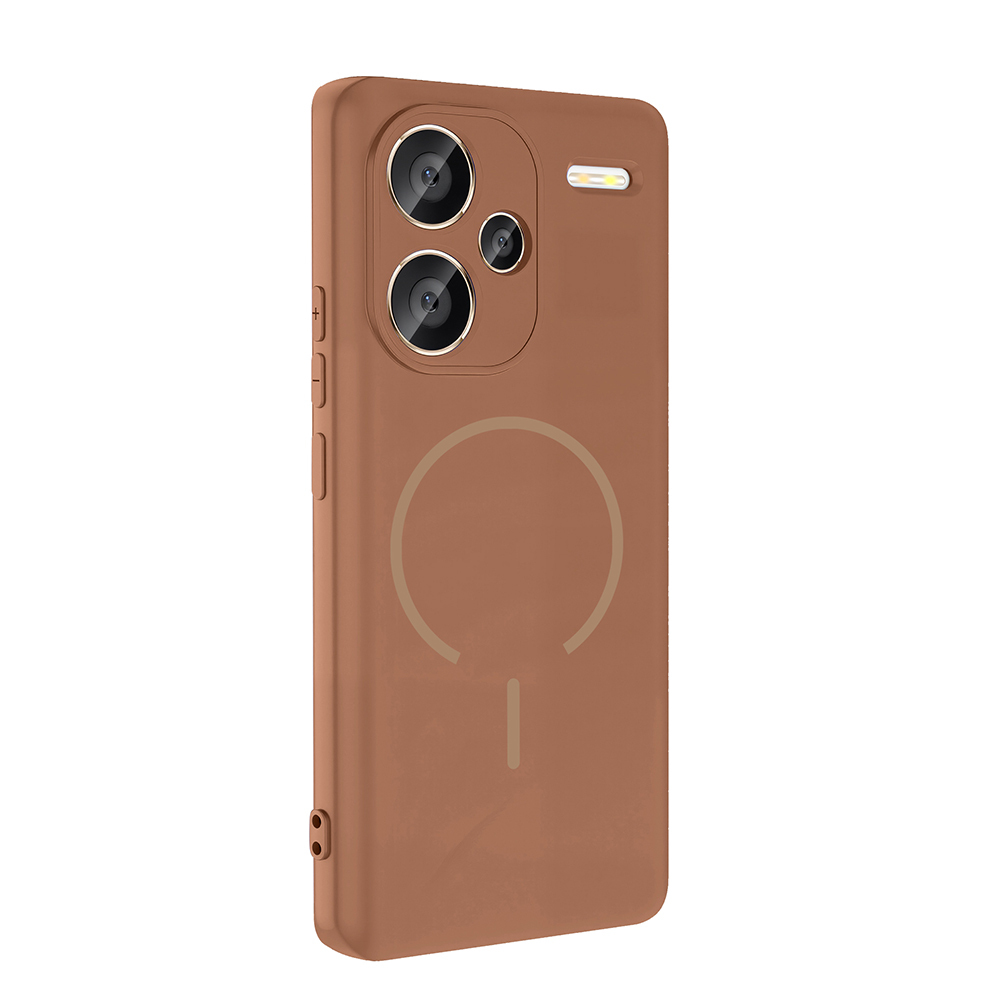 Xiaomi Uyumlu  Redmi Note 13 Pro Plus 5G Kılıf M-safe Şarj Özellikli Zore Meta Kapak
