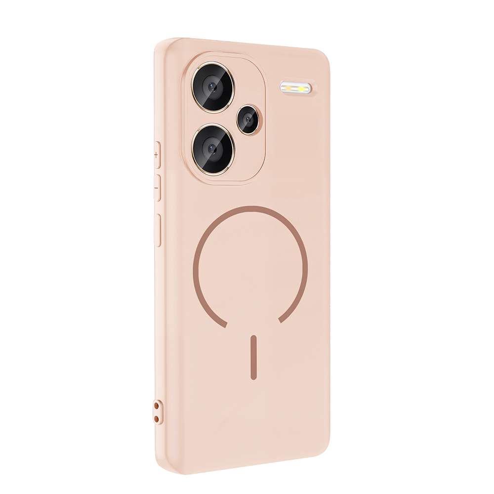 Xiaomi Uyumlu  Redmi Note 13 Pro Plus 5G Kılıf M-safe Şarj Özellikli Zore Meta Kapak