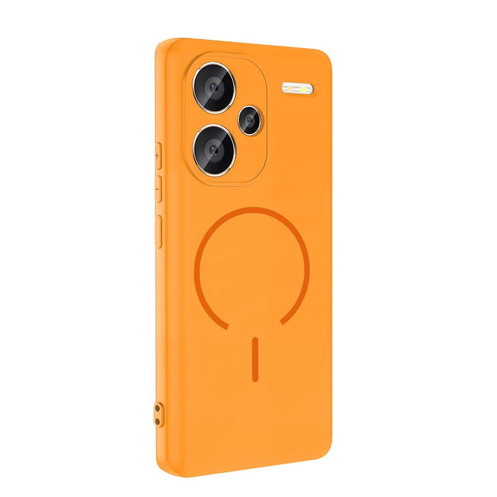 Xiaomi Uyumlu  Redmi Note 13 Pro Plus 5G Kılıf M-safe Şarj Özellikli Zore Meta Kapak