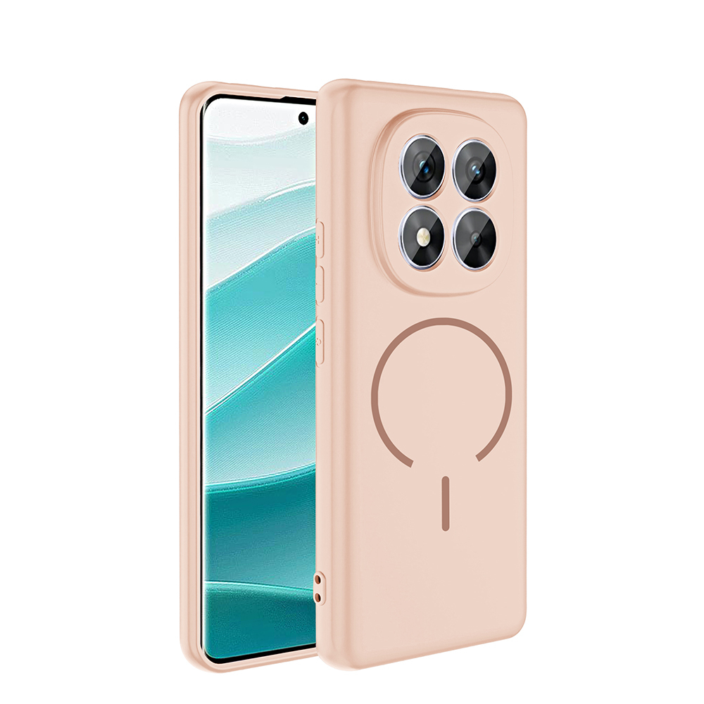 Xiaomi Uyumlu  Redmi Note 14 Pro 4G Kılıf M-safe Şarj Özellikli Zore Meta Kapak