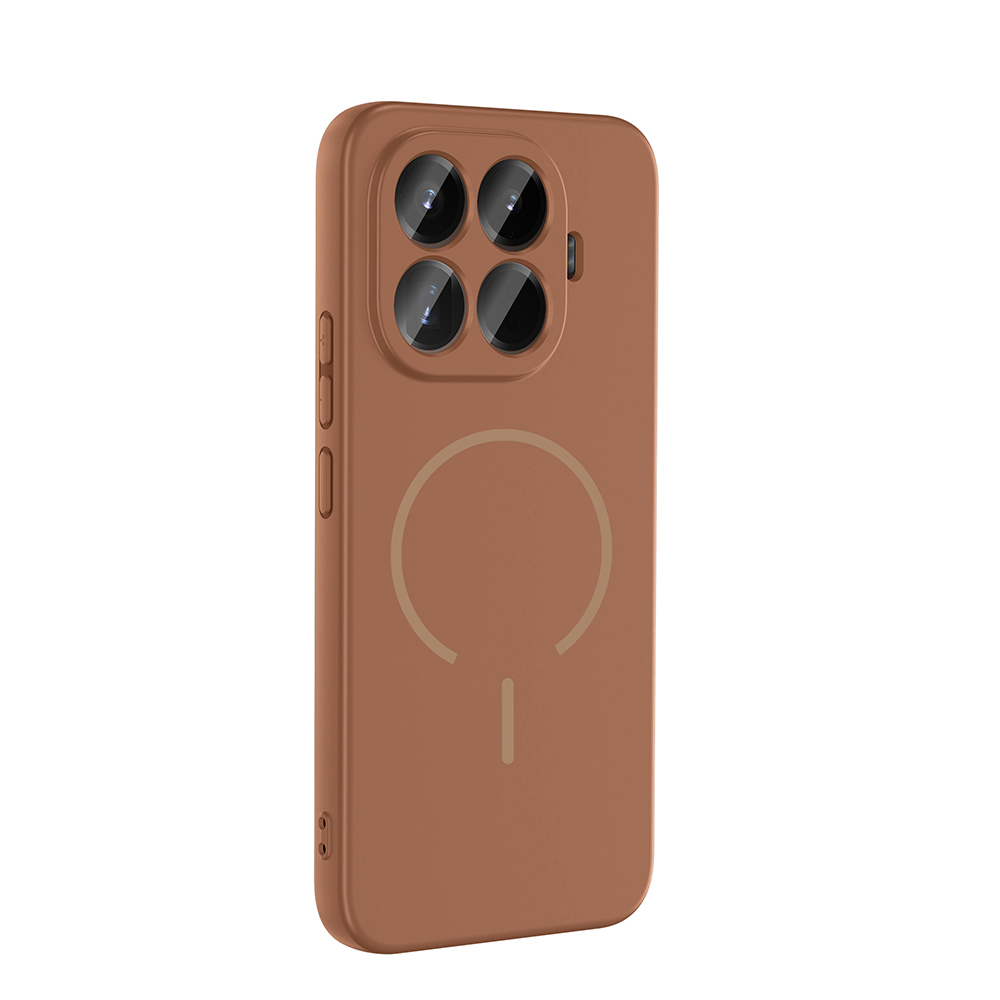Xiaomi Uyumlu  15T Pro Kılıf M-safe Şarj Özellikli Zore Meta Kapak