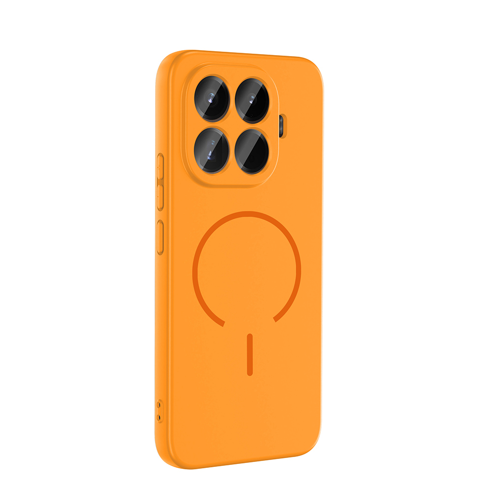 Xiaomi Uyumlu  15T Pro Kılıf M-safe Şarj Özellikli Zore Meta Kapak
