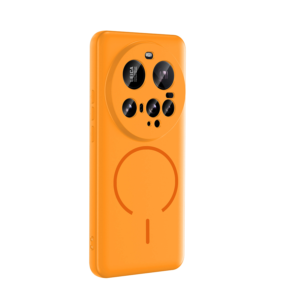 Xiaomi Uyumlu  15 Ultra Kılıf M-safe Şarj Özellikli Zore Meta Kapak