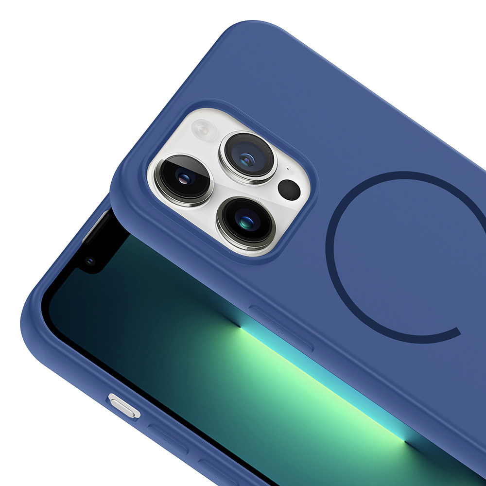 iPhone Uyumlu 13 Pro Max Kılıf M-safe Şarj Özellikli Zore Meta Kapak