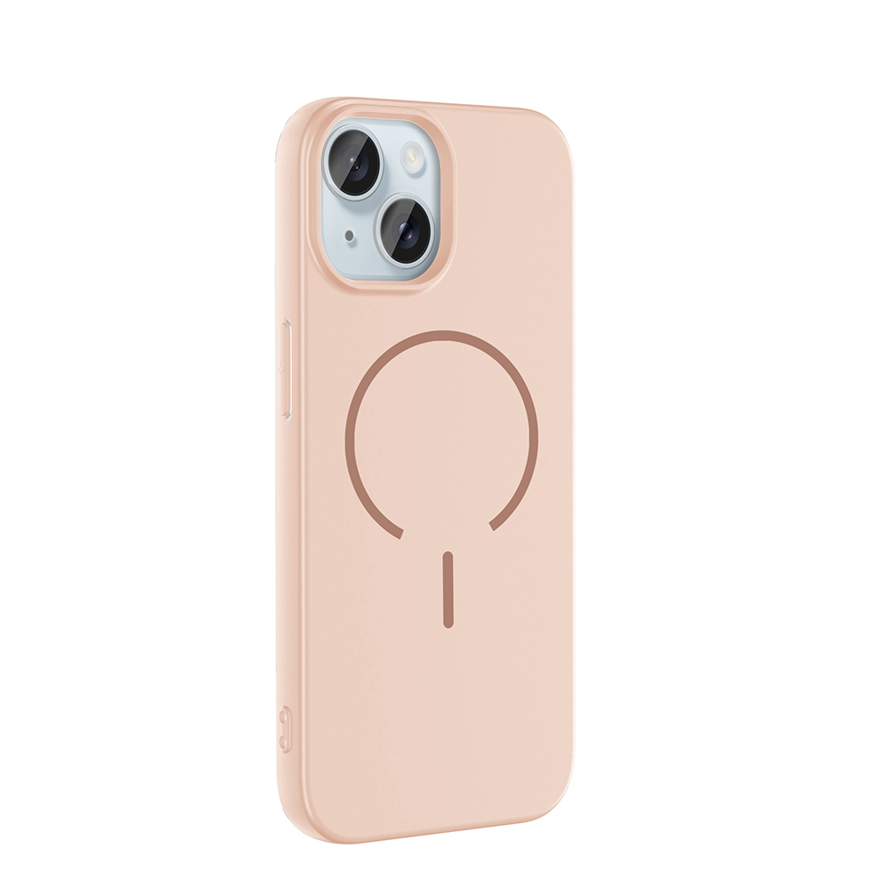 iPhone Uyumlu 15 Kılıf M-safe Şarj Özellikli Zore Meta Kapak