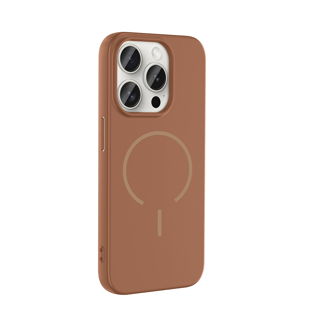 iPhone Uyumlu 15 Pro Kılıf M-safe Şarj Özellikli Zore Meta Kapak