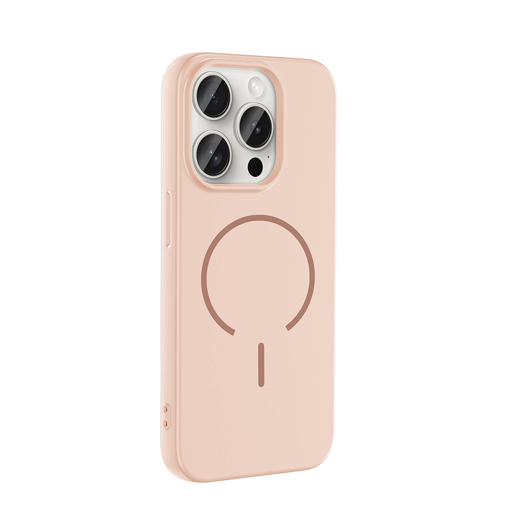 iPhone Uyumlu 15 Pro Kılıf M-safe Şarj Özellikli Zore Meta Kapak