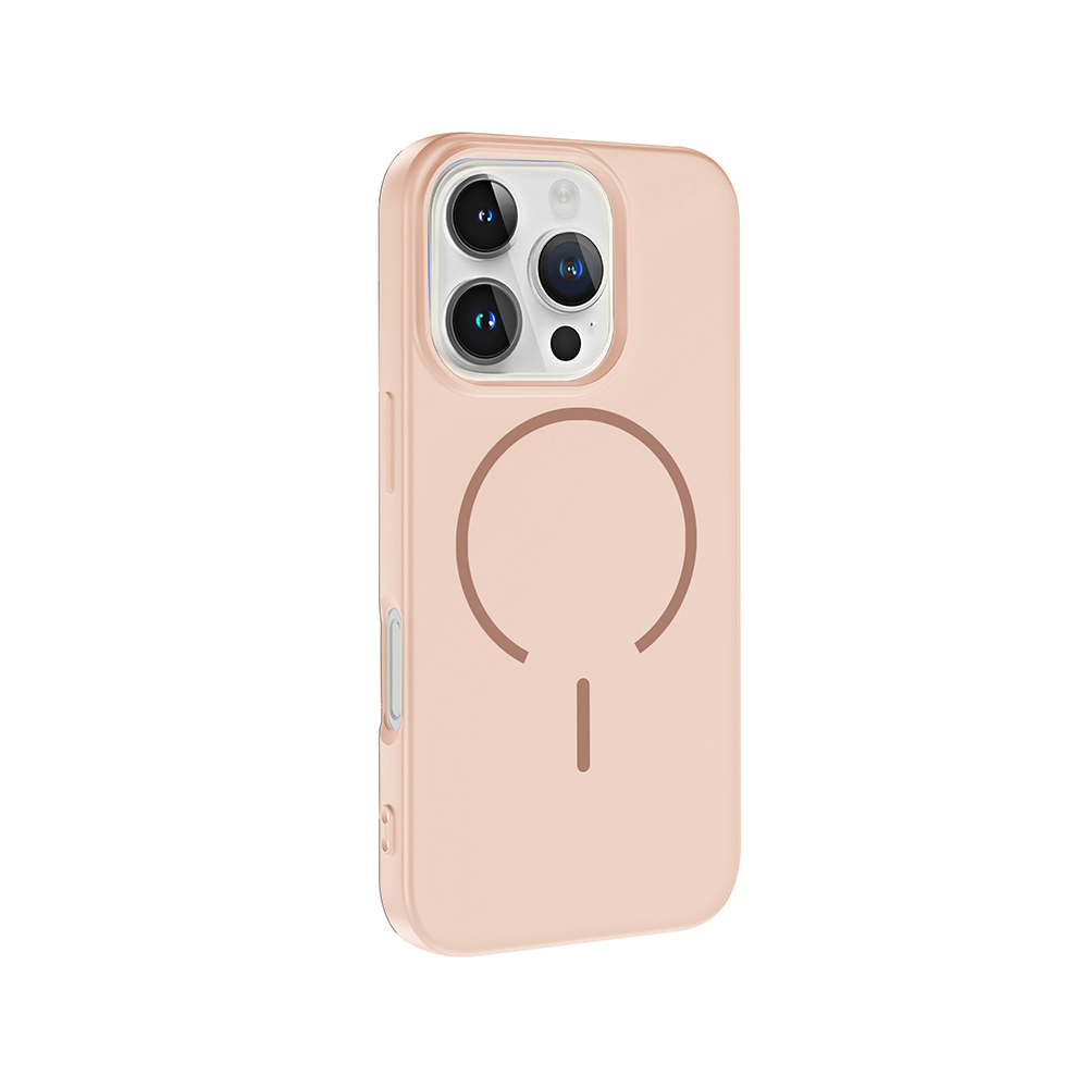 iPhone Uyumlu 16 Pro Kılıf M-safe Şarj Özellikli Zore Meta Kapak
