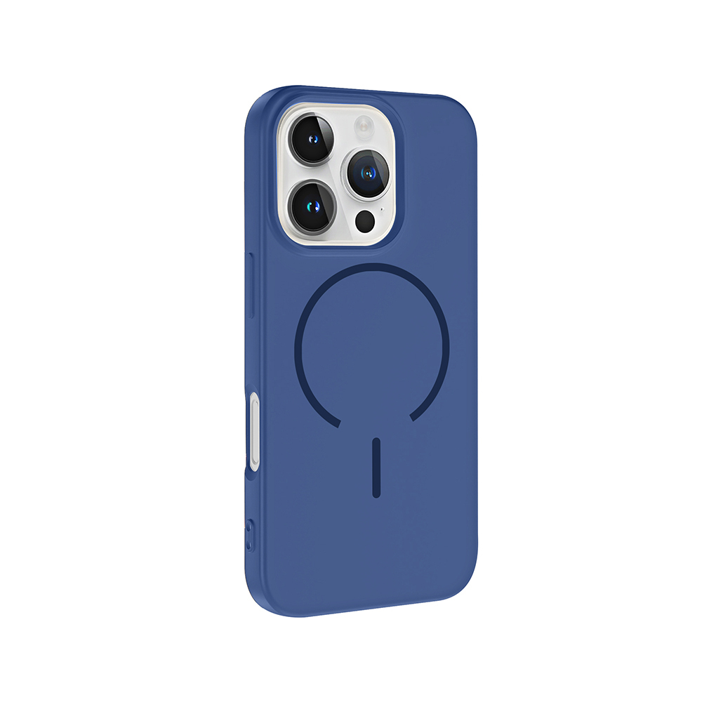 iPhone Uyumlu 16 Pro Max Kılıf M-safe Şarj Özellikli Zore Meta Kapak