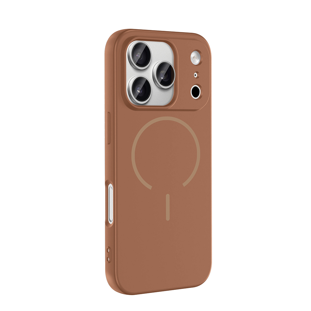 iPhone Uyumlu 17 Pro Kılıf M-safe Şarj Özellikli Zore Meta Kapak