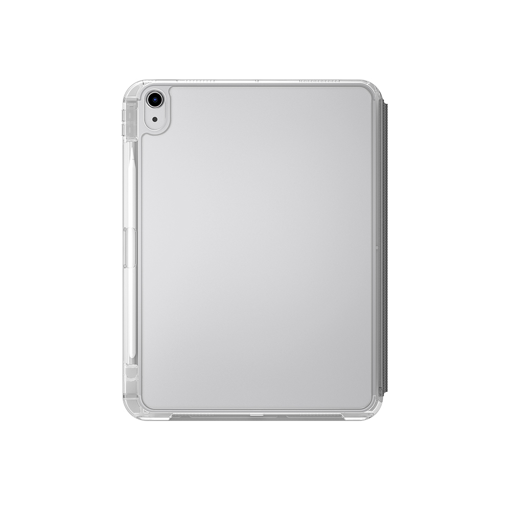iPad Uyumlu 11.Nesil 2025 Kılıf Skinarma Kalemlikli Arkası Şeffaf Standlı Magnetik Zeta Kılıf