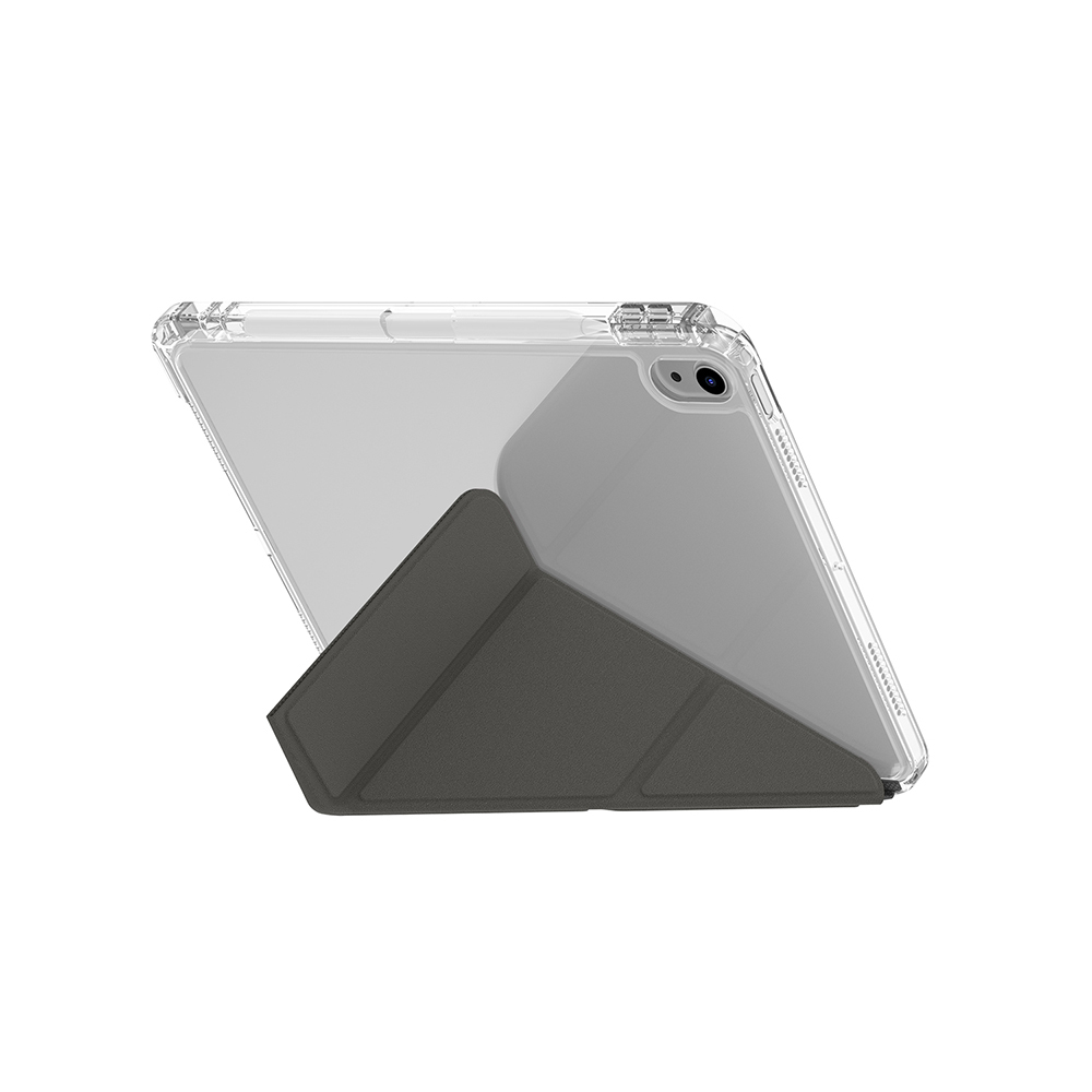 iPad Uyumlu 11.Nesil 2025 Kılıf Skinarma Kalemlikli Arkası Şeffaf Standlı Magnetik Zeta Kılıf