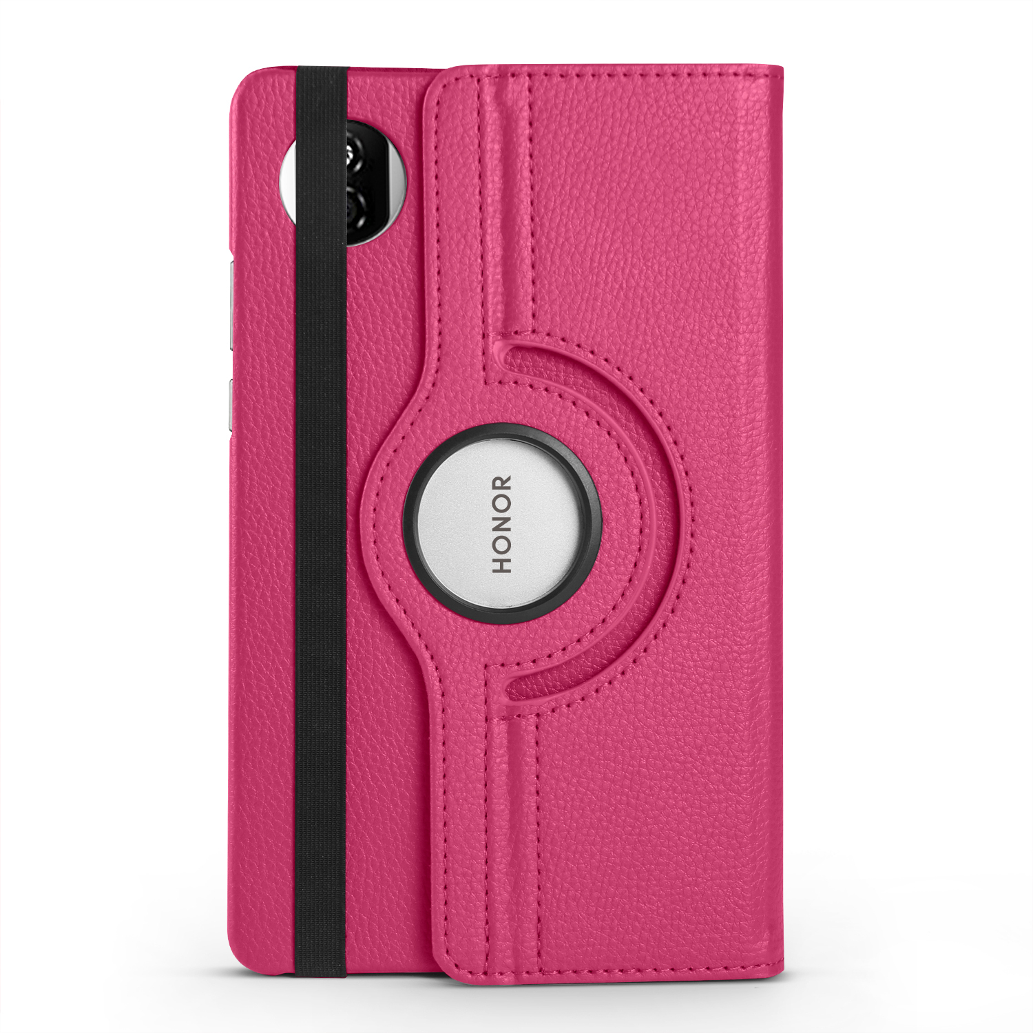 Honor Pad X7 Zore Dönebilen Standlı Kılıf-Pembe