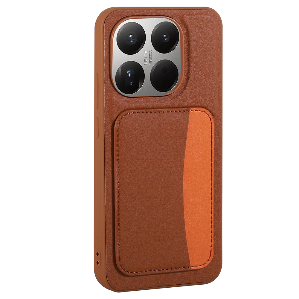 Xiaomi Uyumlu 15T Kılıf Kartlıklı Zore X-Kart Silikon Kapak