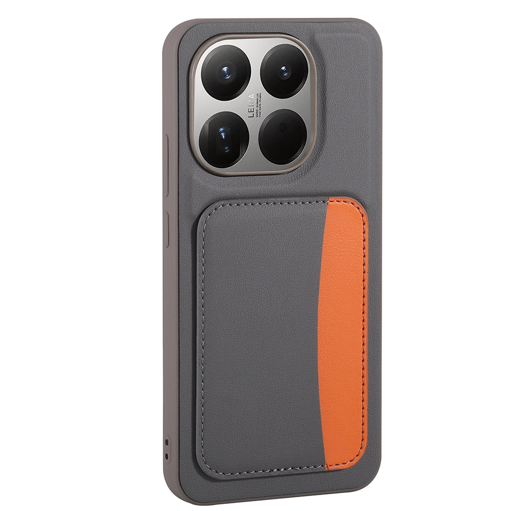 Xiaomi Uyumlu 15T Kılıf Kartlıklı Zore X-Kart Silikon Kapak
