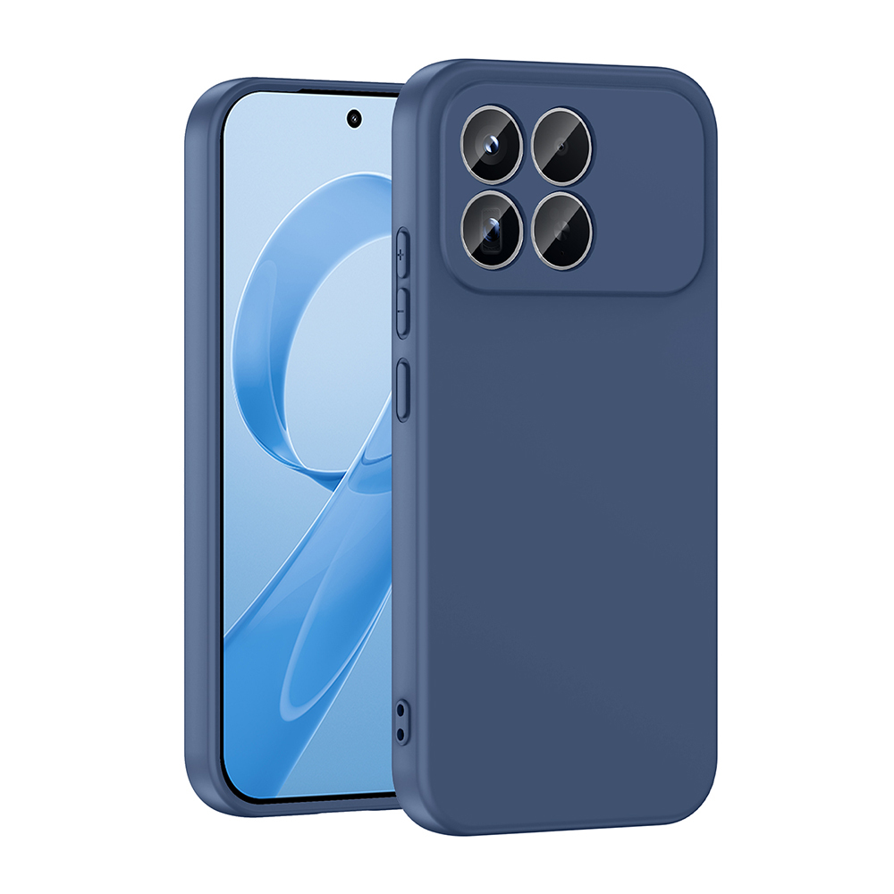 Xiaomi Uyumlu Poco F8 Pro Kılıf Zore Mara Lansman Kapak-Lacivert