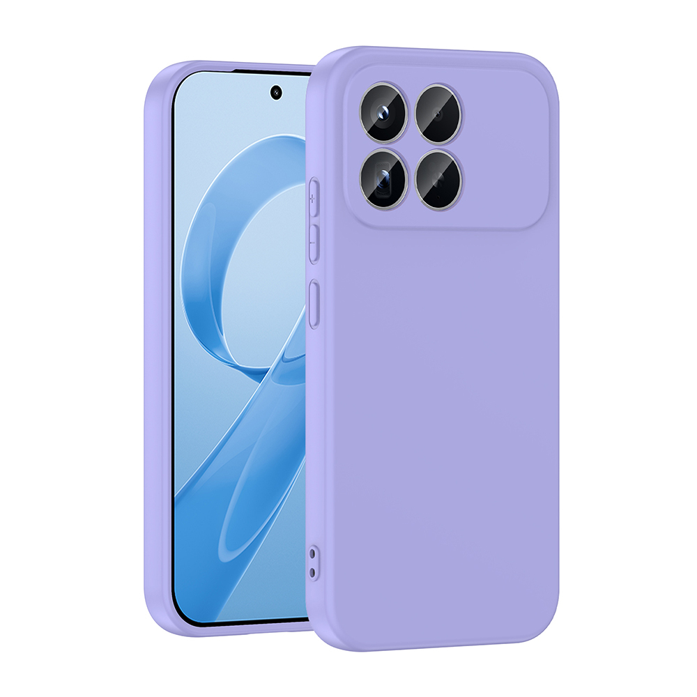 Xiaomi Uyumlu Poco F8 Pro Kılıf Zore Mara Lansman Kapak-Lila