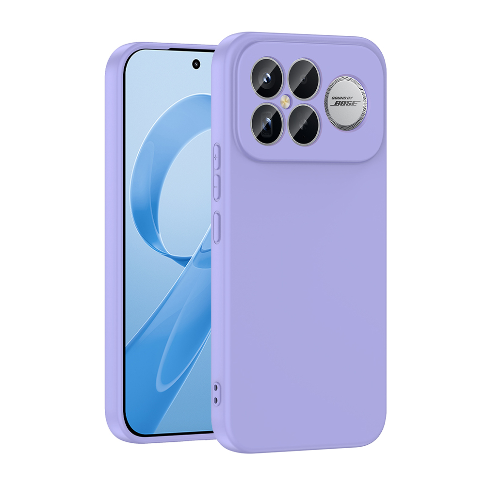 Xiaomi Uyumlu Poco F8 Ultra Kılıf Zore Mara Lansman Kapak-Lila