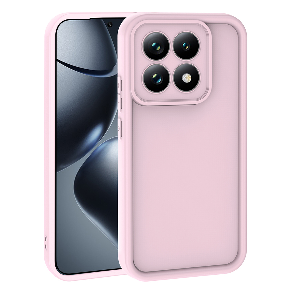 Xiaomi Uyumlu 15T Kılıf Kamera Korumalı Zore Ananas Kapak-Pembe