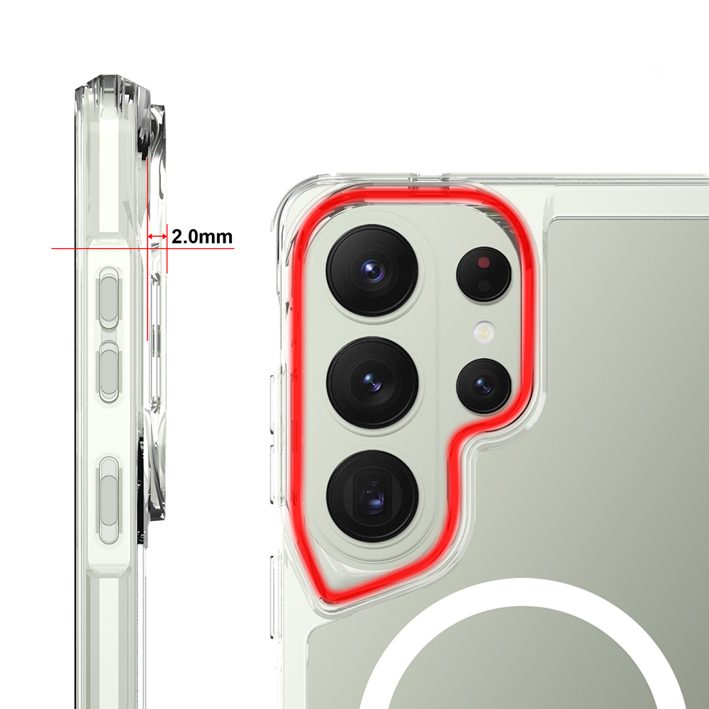 Galaxy Uyumlu S26 Ultra Kılıf Zore M-safe Şarj Özellikli T-Max M-safe Kapak