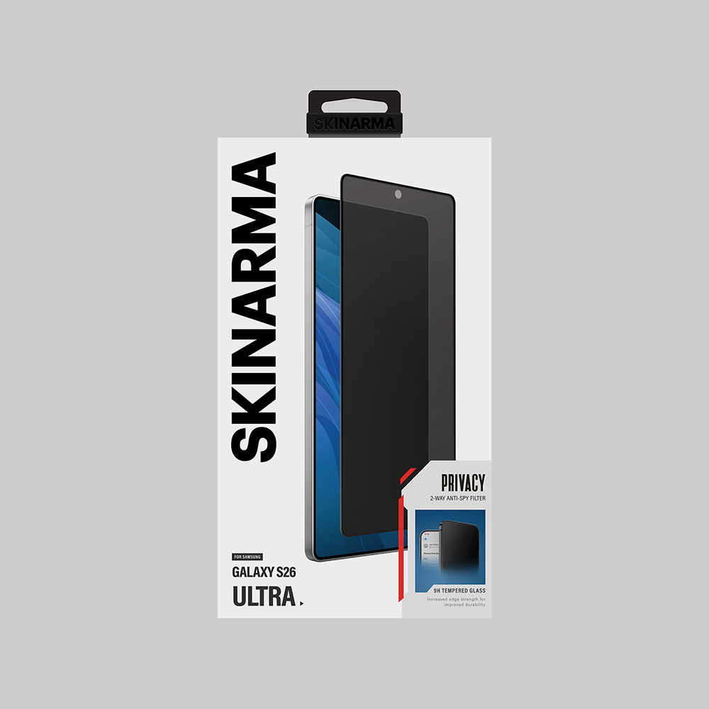 Galaxy Uyumlu S26 Ultra Skinarma 0.25mm Oleofobik Hayalet Cam Ekran Koruyucu