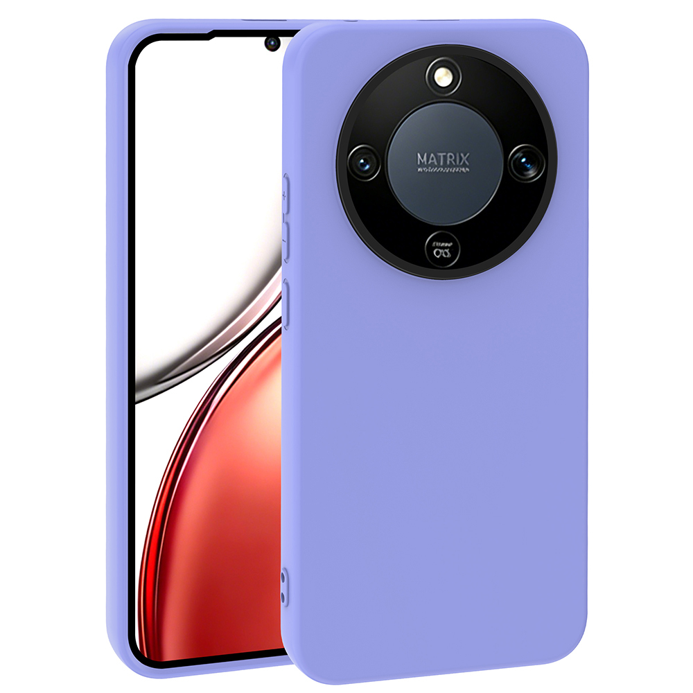 Honor Magic 8 Lite 5G Kılıf Zore Mara Lansman Kapak-Lila