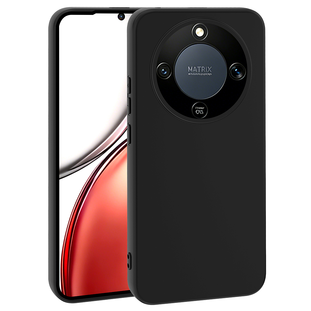 Honor Magic 8 Lite 5G Kılıf Zore Mara Lansman Kapak-Siyah
