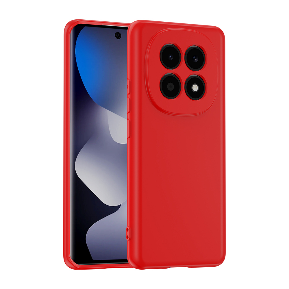 Xiaomi Uyumlu Redmi Note 15 5G Kılıf Zore Mara Lansman Kapak-Kırmızı