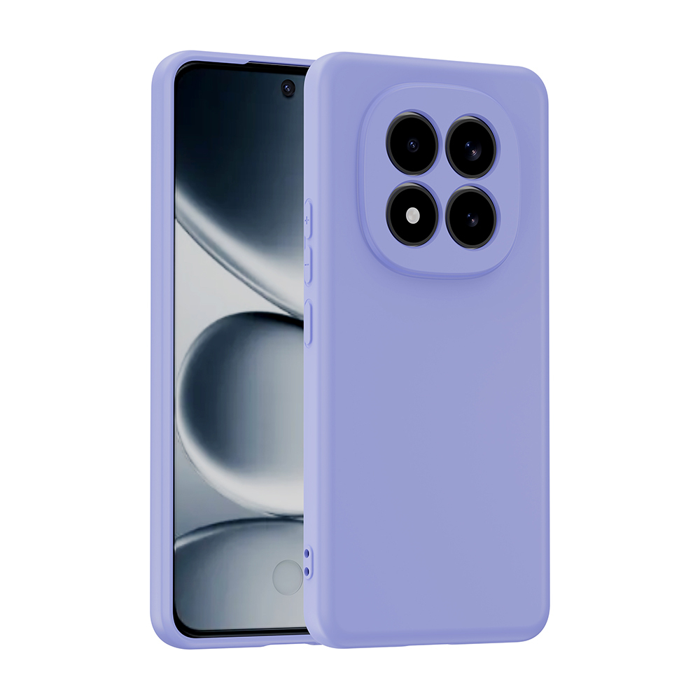 Xiaomi Uyumlu Redmi Note 15 Pro 4G Kılıf Zore Mara Lansman Kapak-Lila