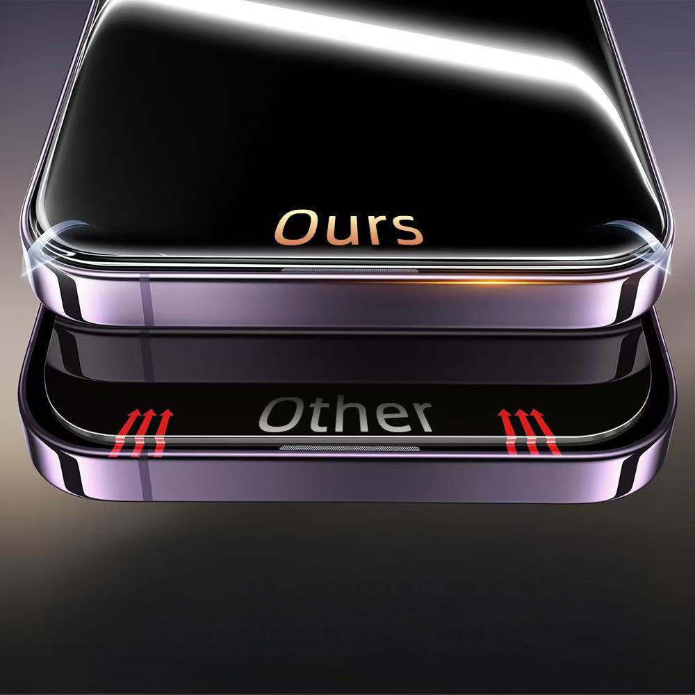 iPhone Uyumlu 15 Pro Max Zore 2.5D Oliv HD Temperli Cam Ekran Koruyucu + Kolay Uygulama Aparatı