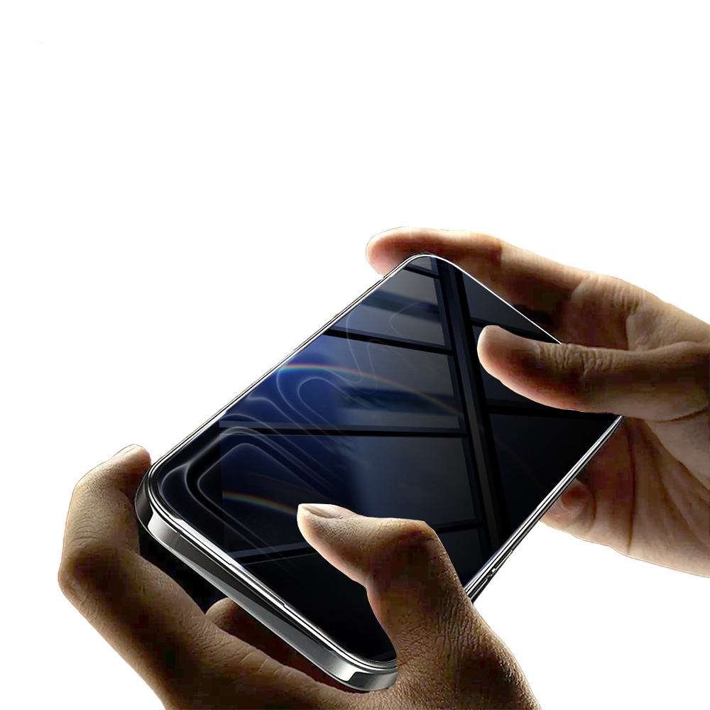 iPhone Uyumlu 14 Pro Max Zore 2.5D Oliv Hayalet Temperli Cam Ekran Koruyucu + Kolay Uygulama Aparatı