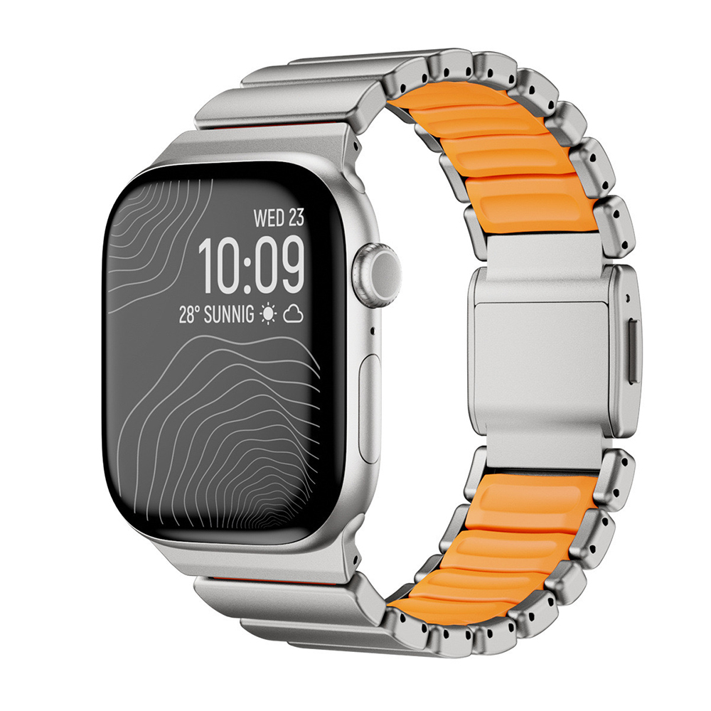 Watch Ultra 49mm Zore KRD-151 Metal Silikon Kordon