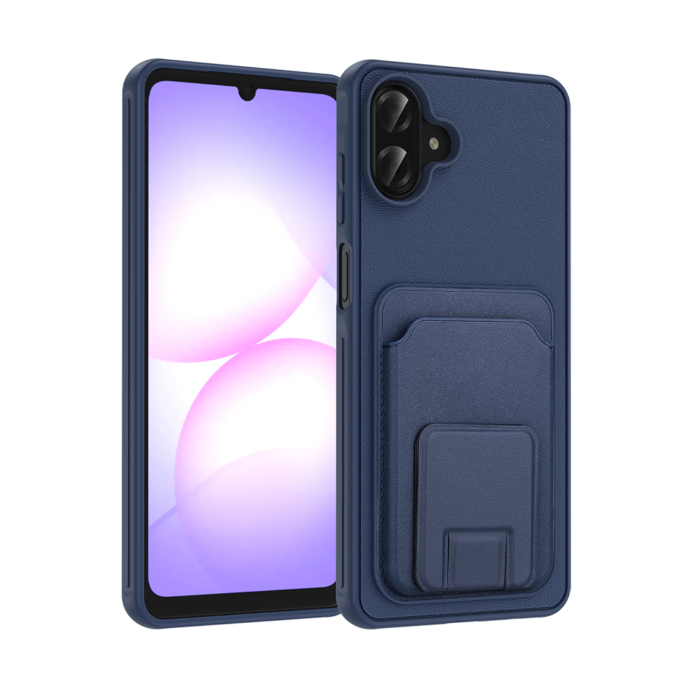 Galaxy Uyumlu A07 Kılıf Kartlıklı TPU Zore Bikart Kapak