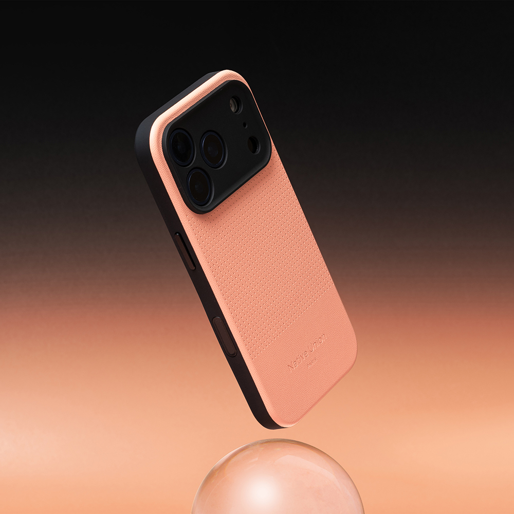 iPhone Uyumlu 17 Pro Kılıf M-safe Şarj Özellikli Deri Dokulu Native Union 2025 Active Serisi Kapak