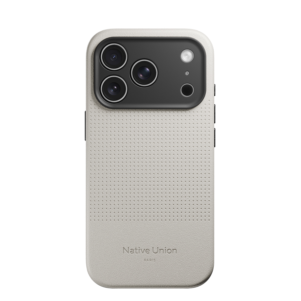 iPhone Uyumlu 17 Pro Kılıf M-safe Şarj Özellikli Deri Dokulu Native Union 2025 Active Serisi Kapak