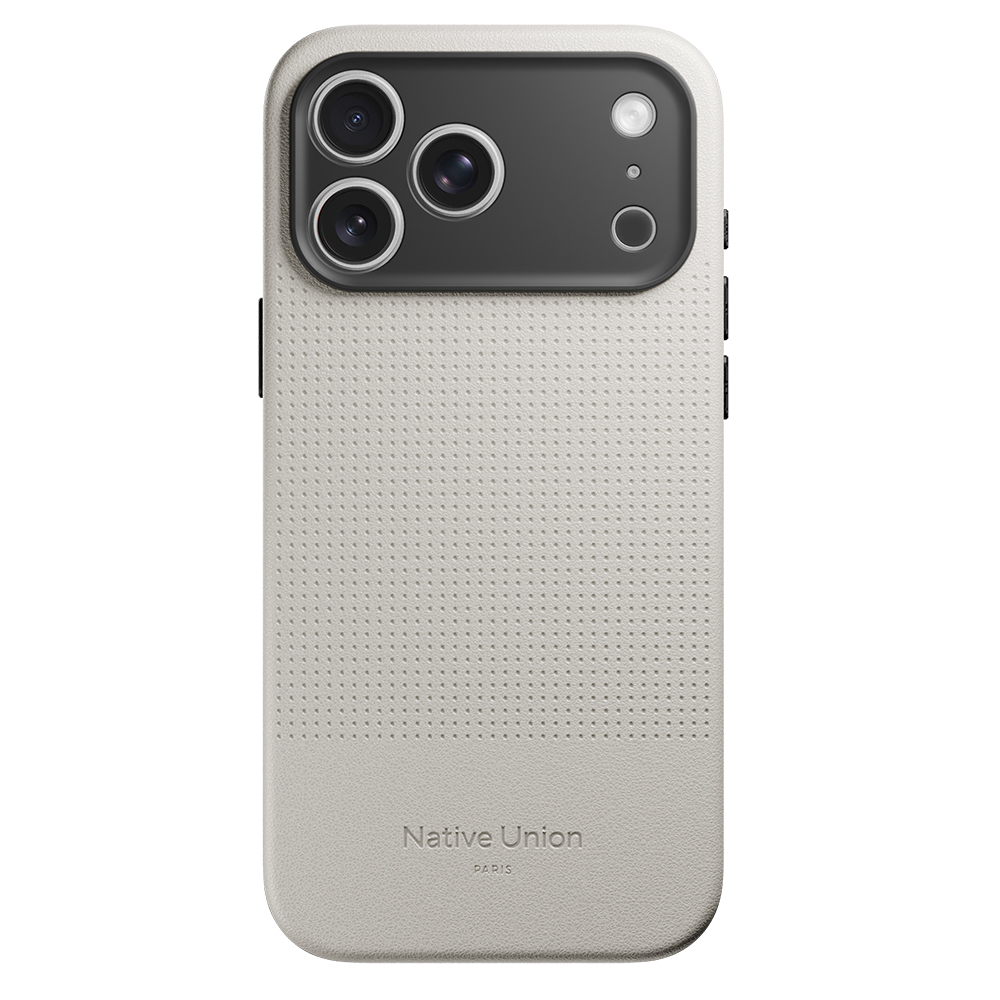 iPhone Uyumlu 17 Pro Max Kılıf M-safe Şarj Özellikli Deri Dokulu Native Union 2025 Active Serisi Kapak