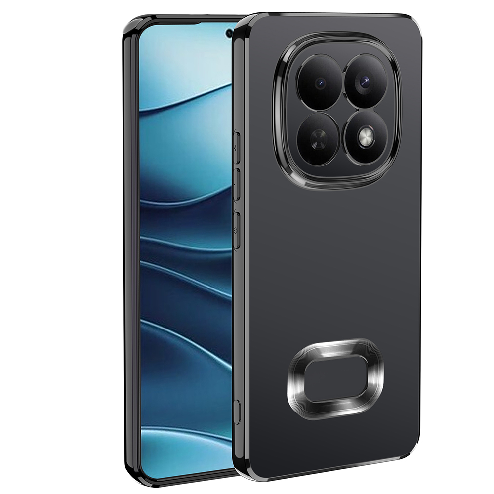 Xiaomi Uyumlu Redmi Note 15 5G Kılıf Kamera Korumalı Logo Gösteren Zore Omega Kapak
