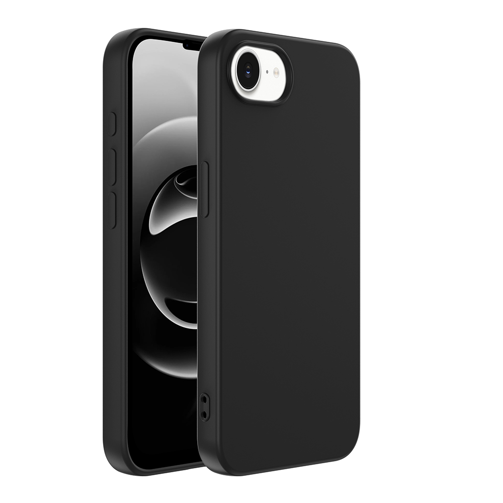 iPhone Uyumlu 17E Kılıf Zore Mara Lansman Kapak-Siyah