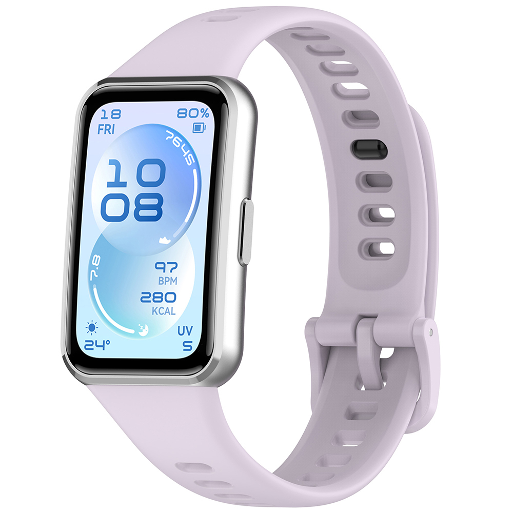 Huawei Uyumlu Band 11 Pro Zore Klasik Kordon-Lila