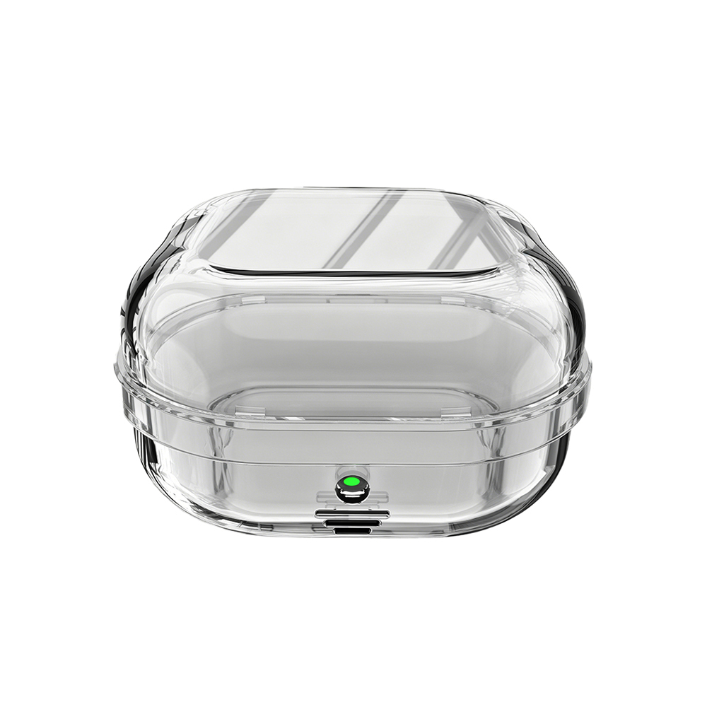 Galaxy Uyumlu Buds 4 Pro Kılıf Şeffaf Silikon 360 Derece Koruma Zore Airbag 47 Kılıf