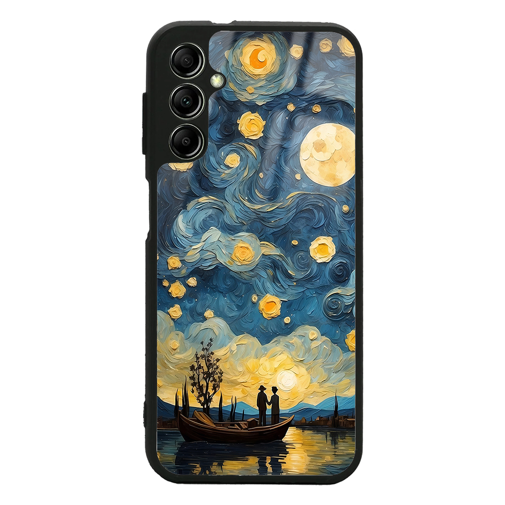 Galaxy Uyumlu A34 Kılıf Kamera Korumalı Desenli Zore Lusi Kapak-Kayık