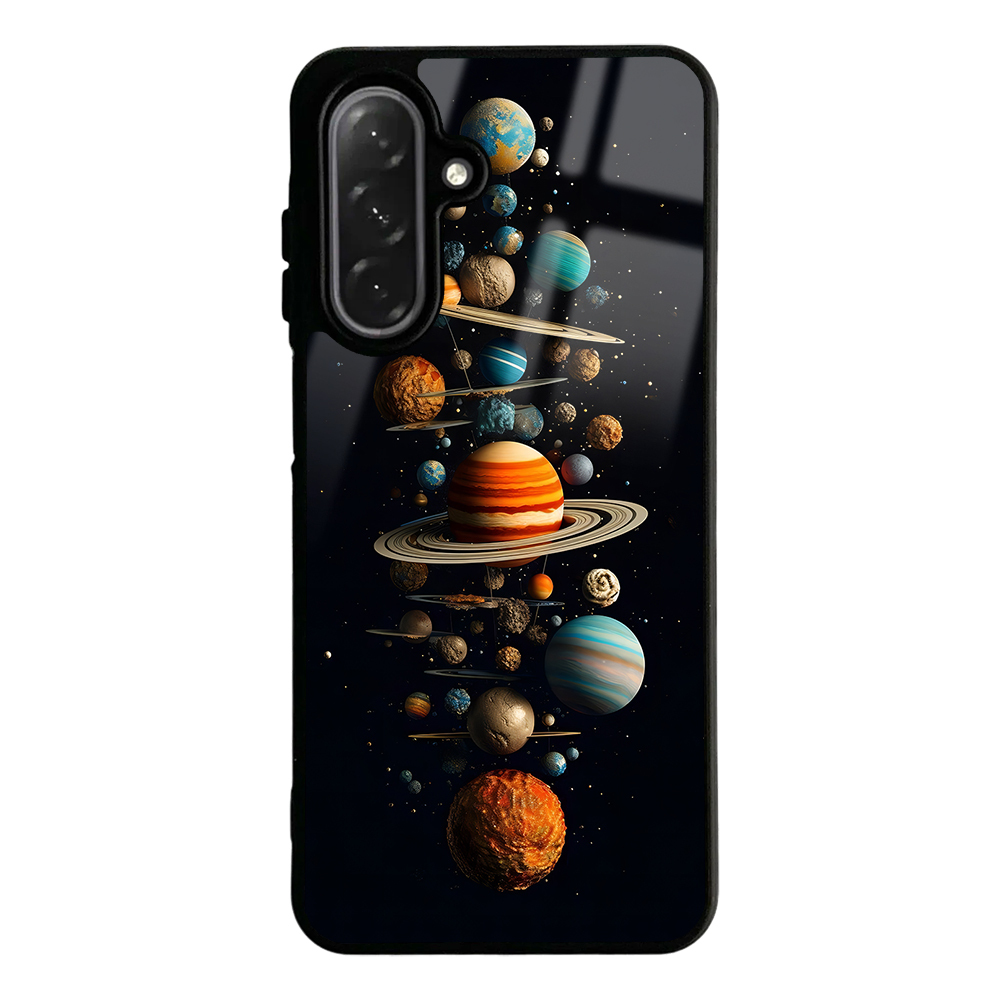 Galaxy Uyumlu A26 Kılıf Kamera Korumalı Desenli Zore Lusi Kapak-Gezegen