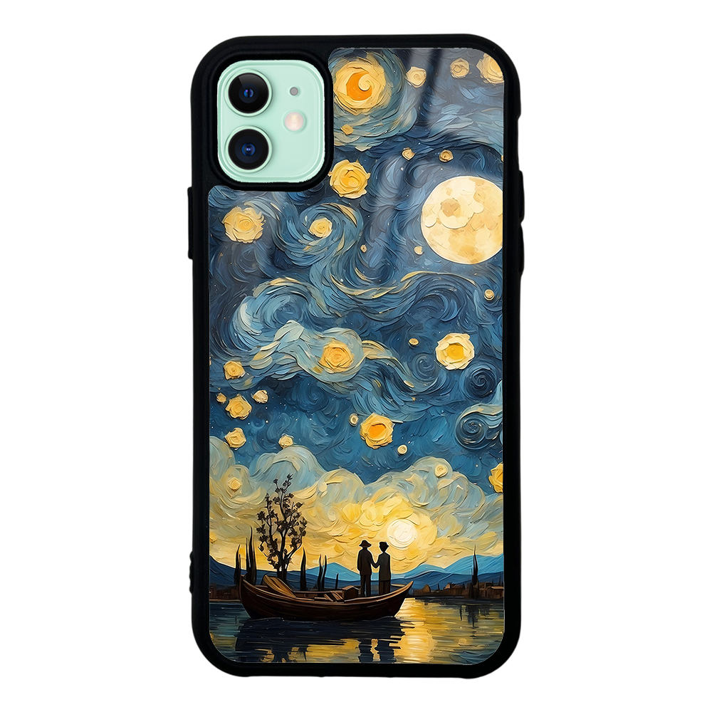 iPhone Uyumlu 11 Kılıf Kamera Korumalı Desenli Zore Lusi Kapak-Kayık
