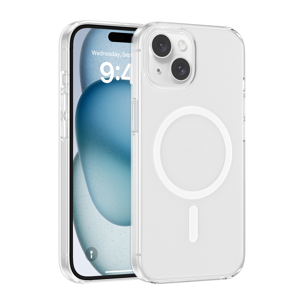 iPhone Uyumlu 14 Kılıf IC Çipli Zore Wireless Şarj Özellikli Şeffaf Orjin Kapak