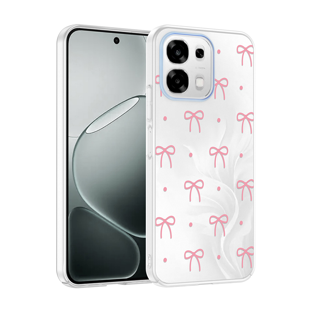 Oppo A6 Pro Kılıf Kamera Korumalı Desenli Zore Klip Kapak-Fiyonk